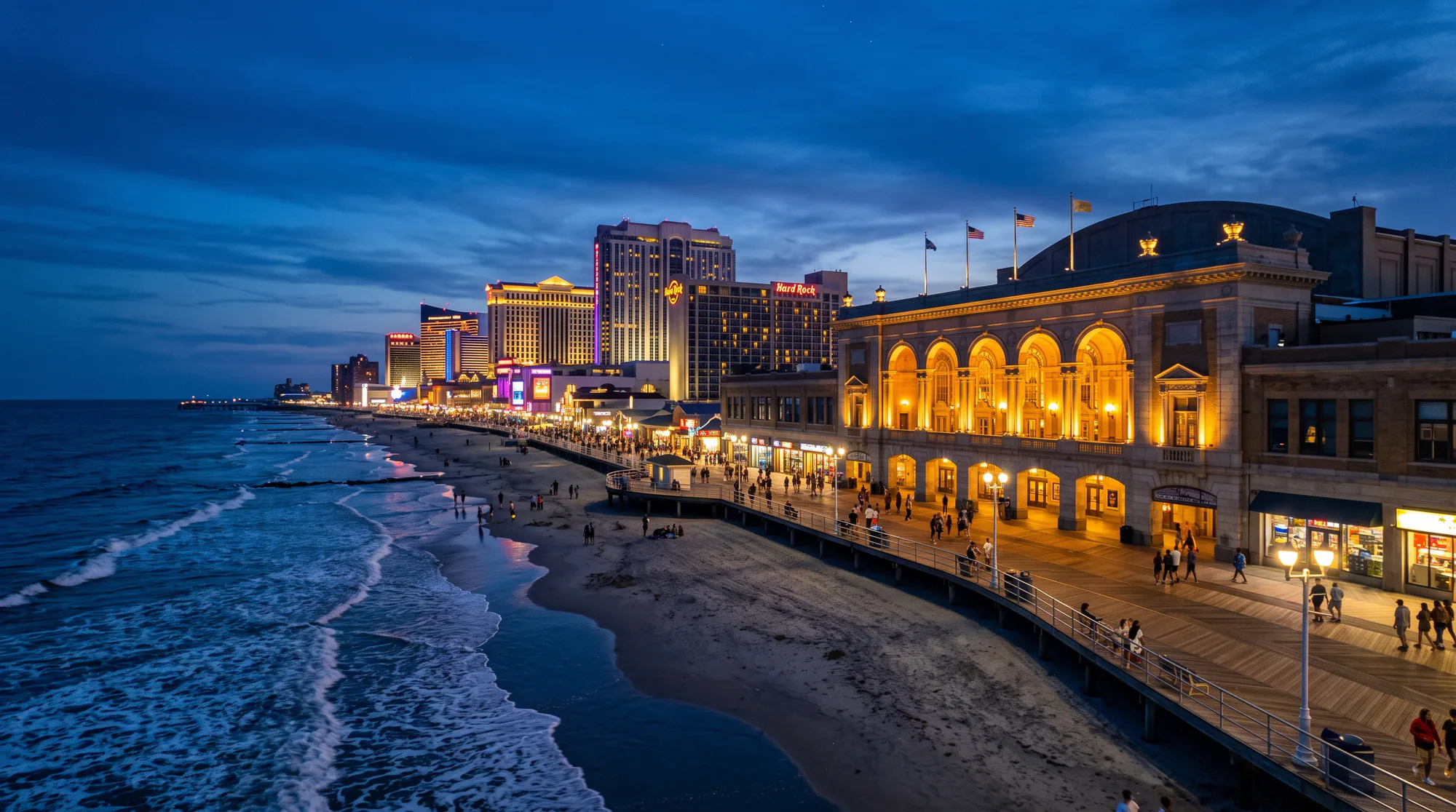 Atlantic City, NJ skyline