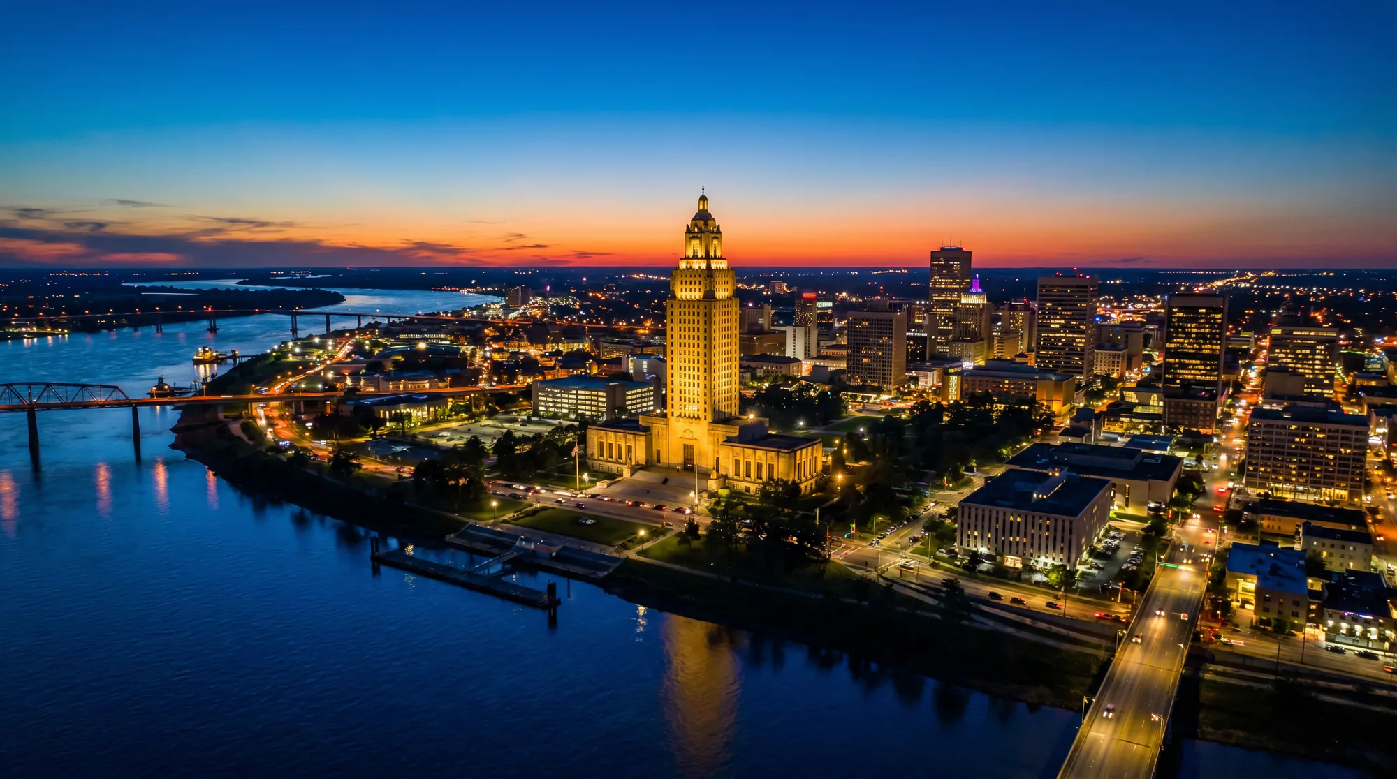 Baton Rouge, LA skyline