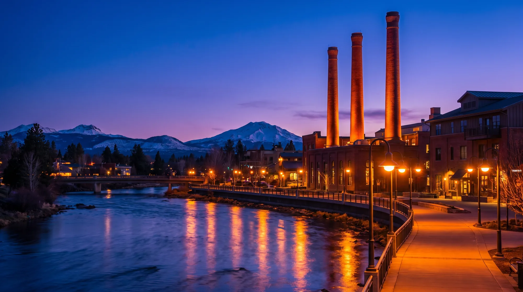 Bend, OR skyline