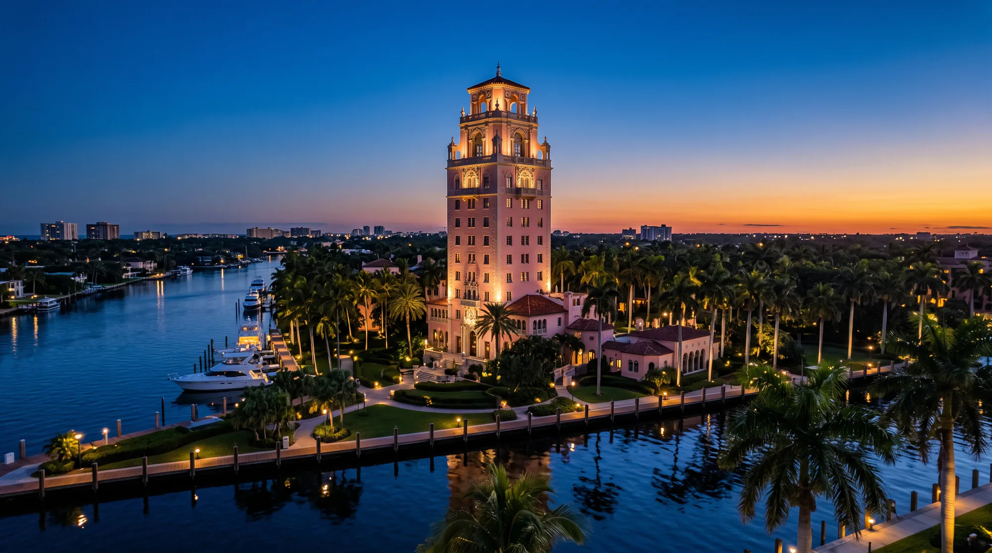 Boca Raton, FL skyline