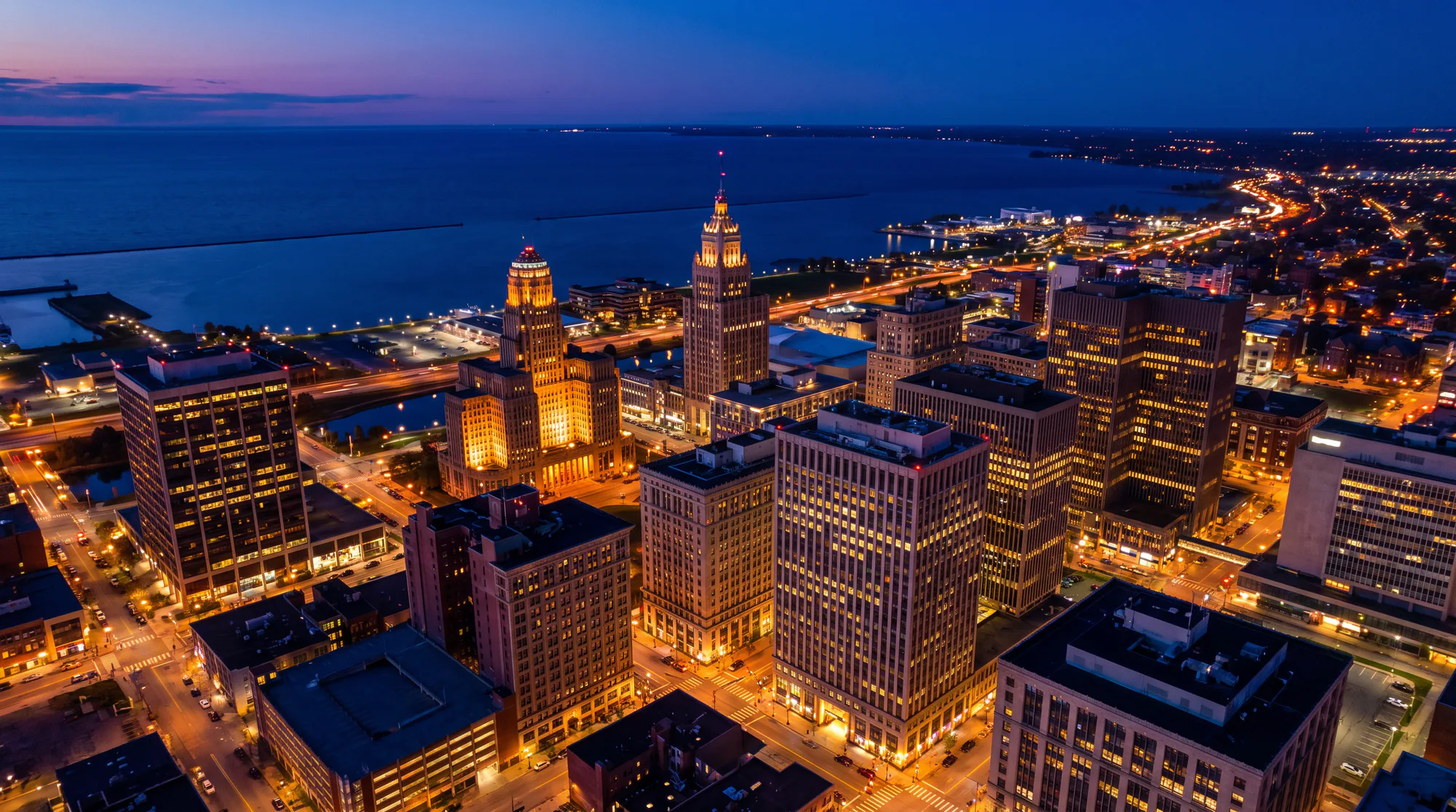 Buffalo, NY skyline