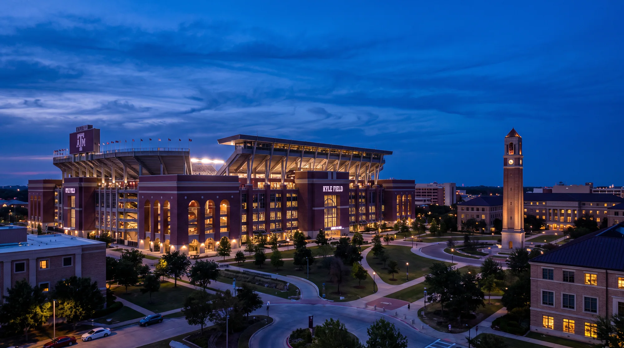 College Station, TX skyline