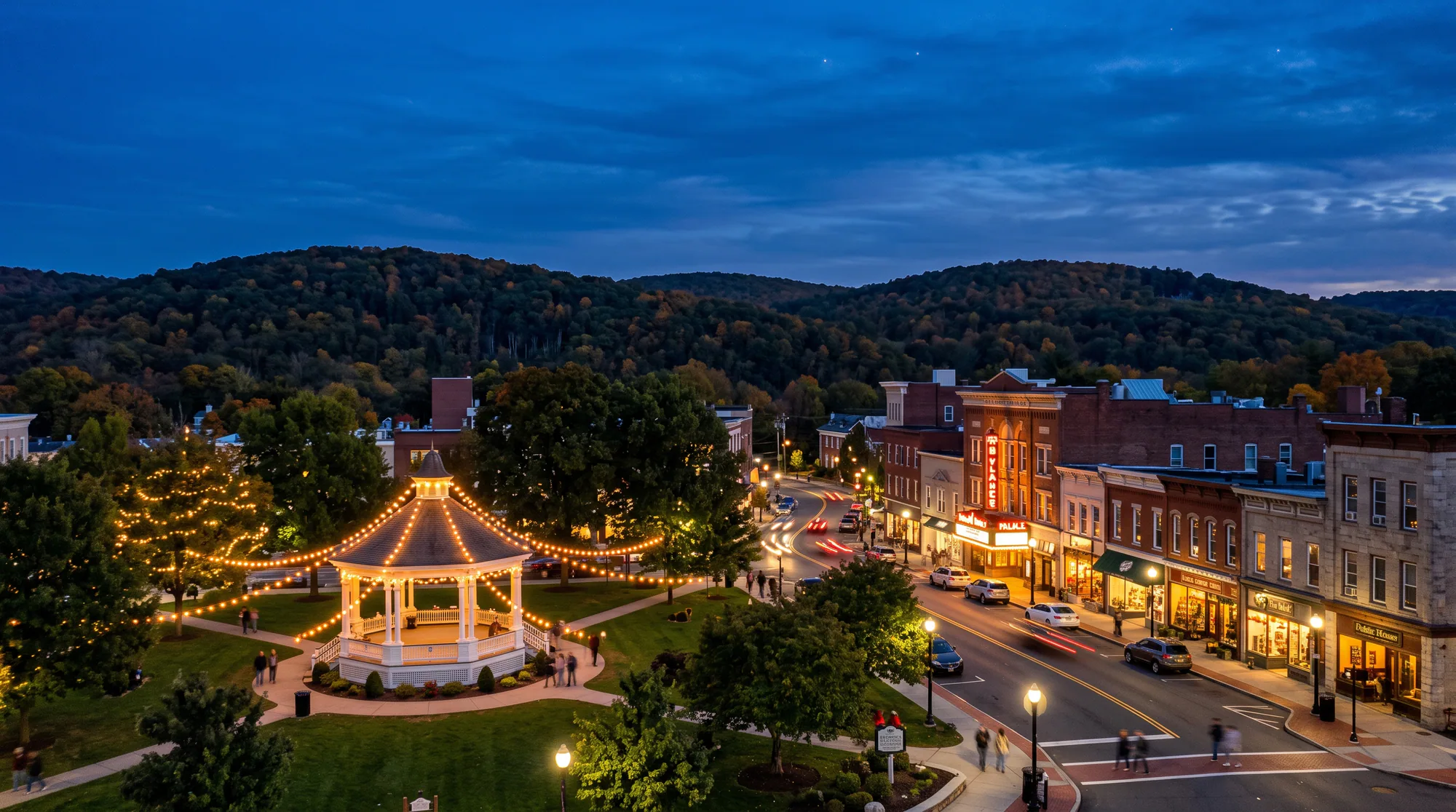 Danbury, CT skyline