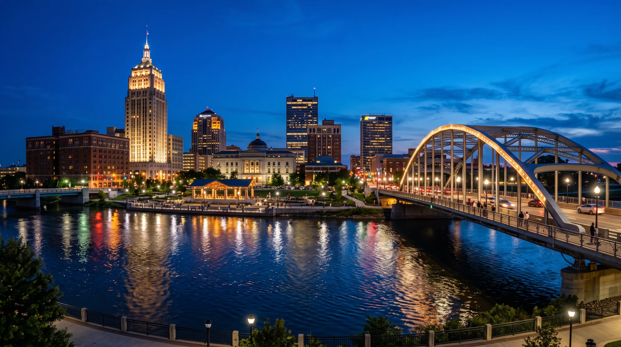 Fort Wayne, IN skyline