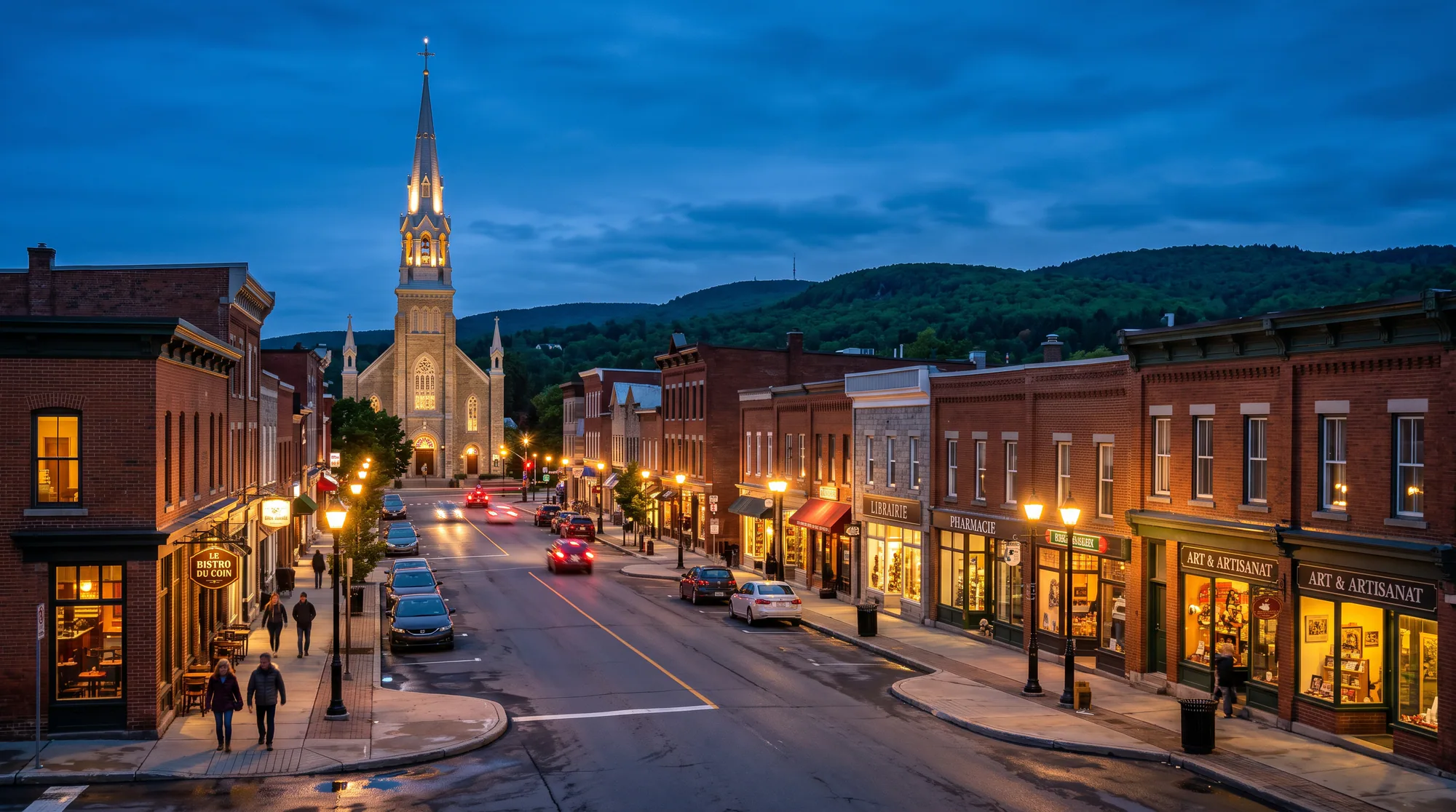 Granby, QC skyline