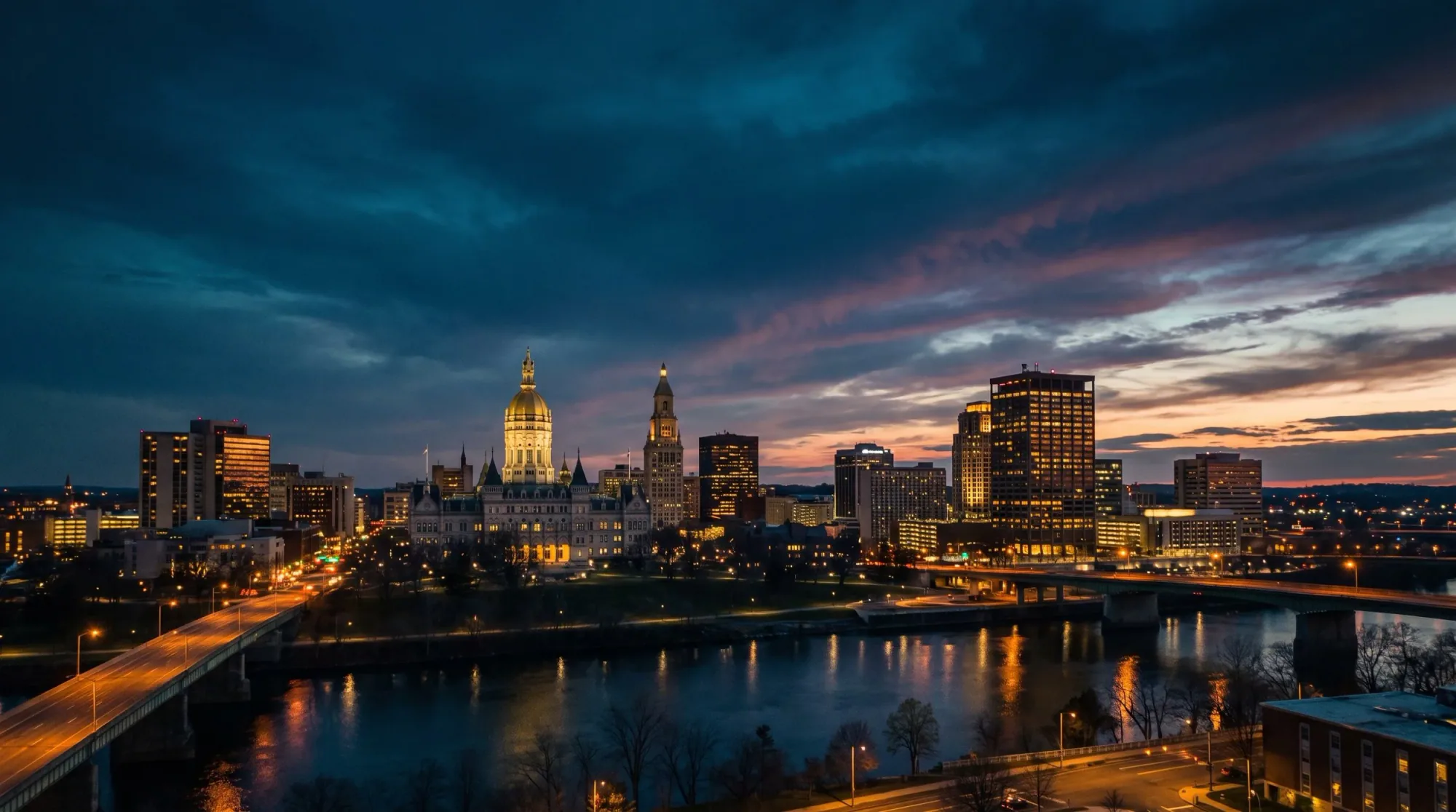 Hartford, CT skyline
