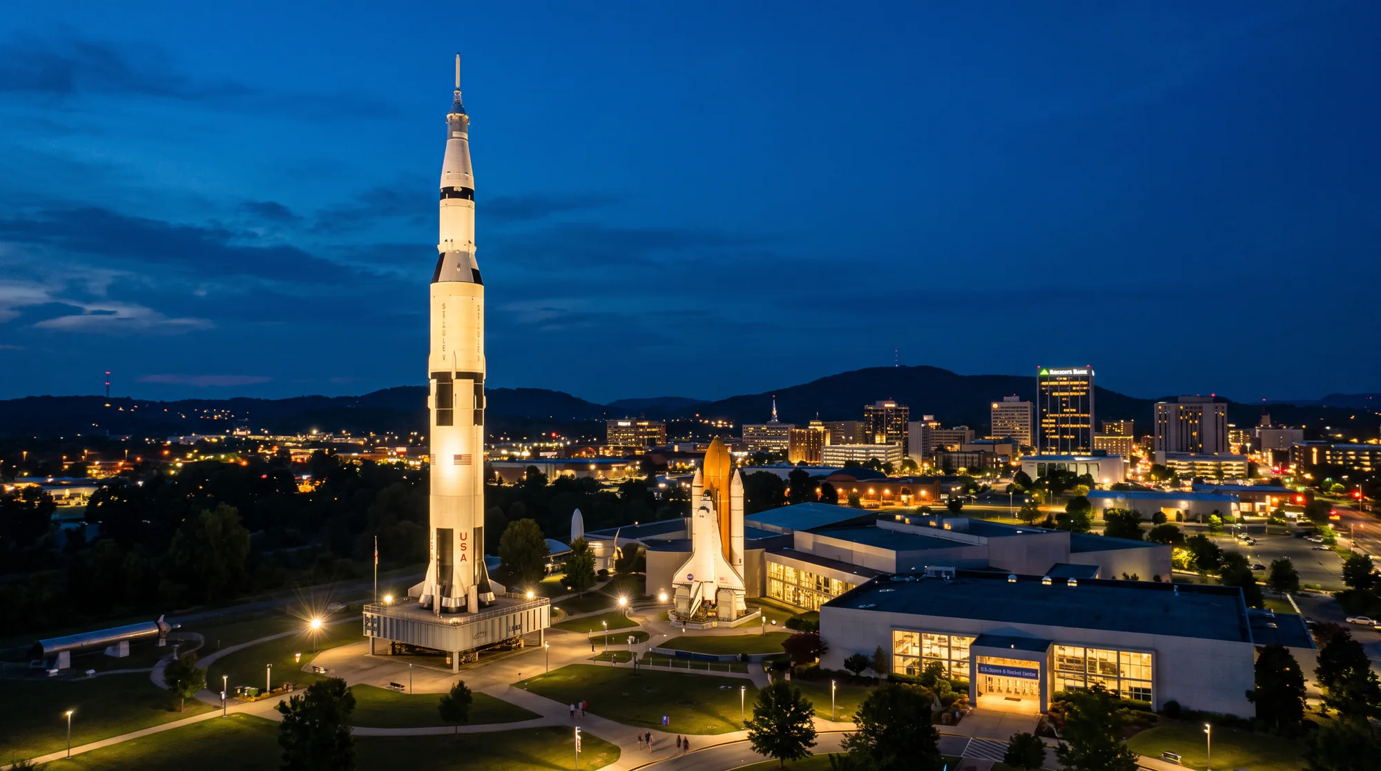 Huntsville, AL skyline