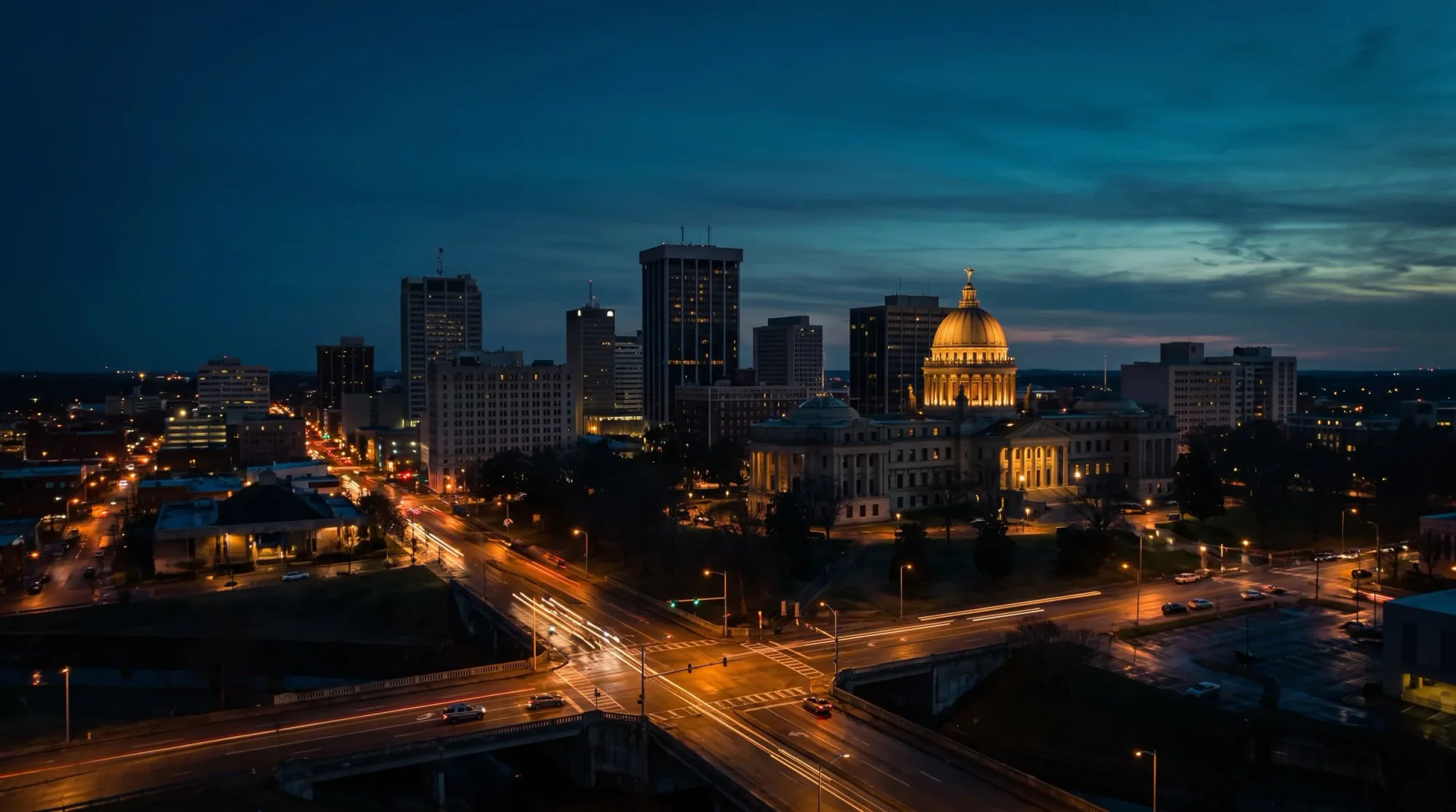 Jackson, MS skyline
