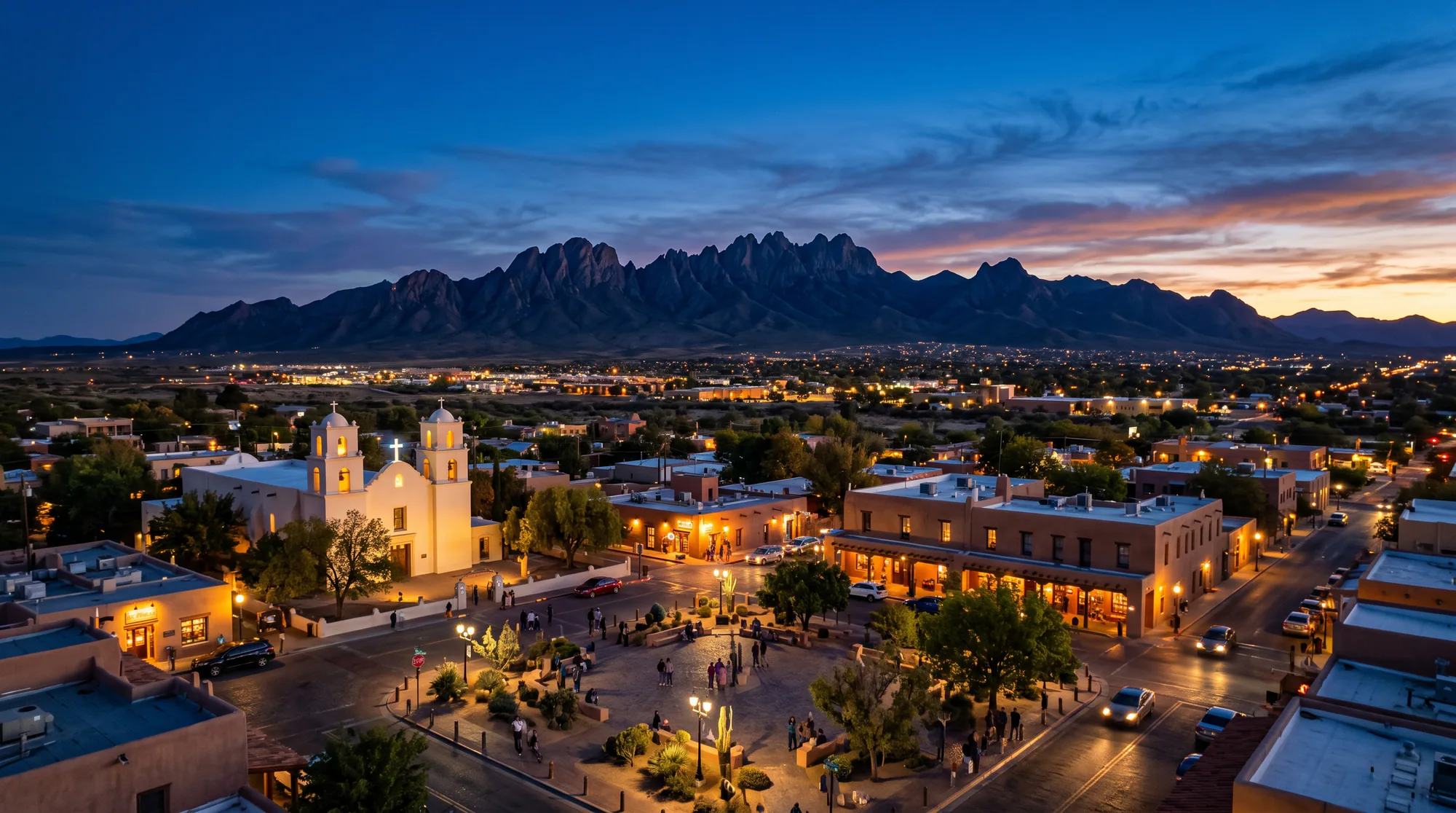 Las Cruces, NM skyline