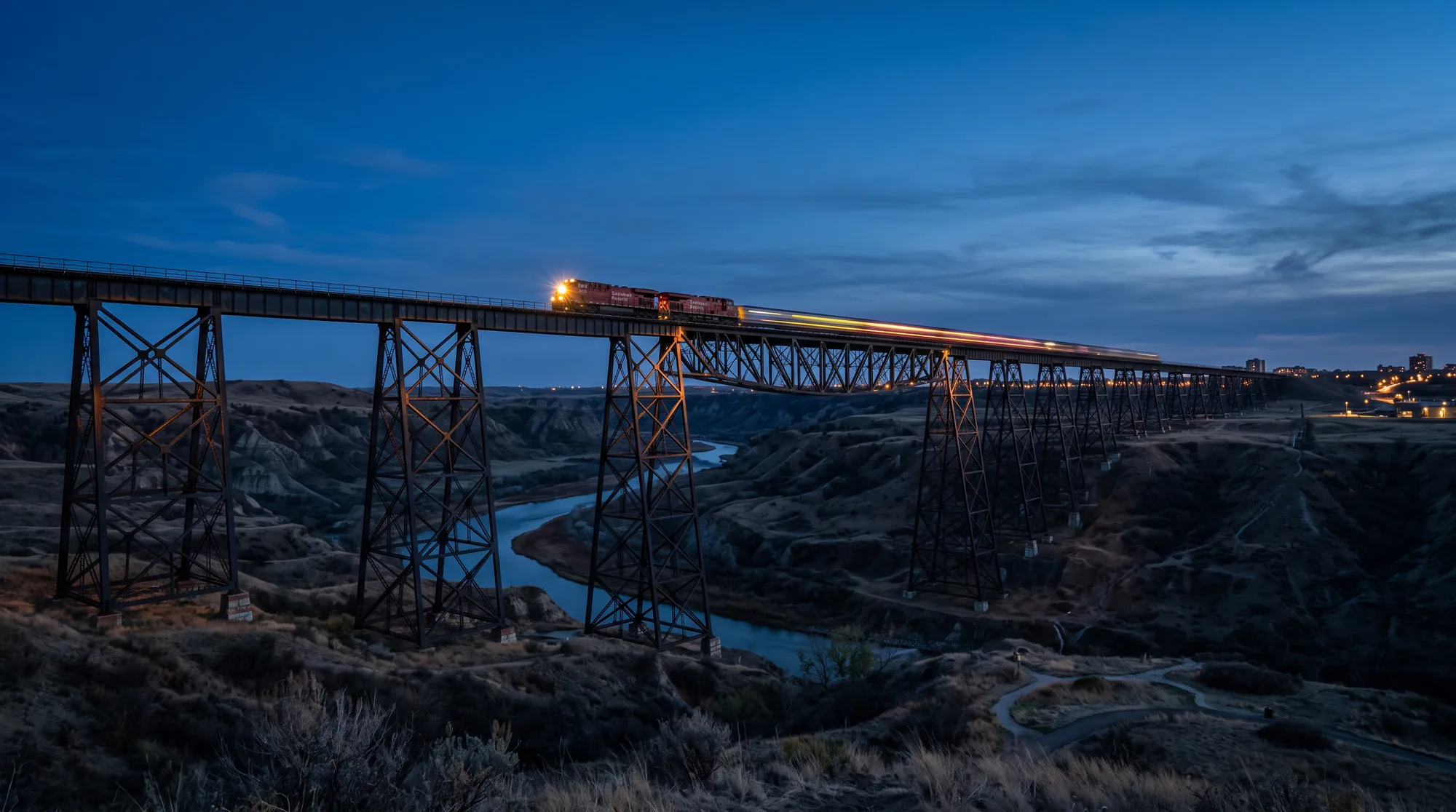 Lethbridge, AB skyline