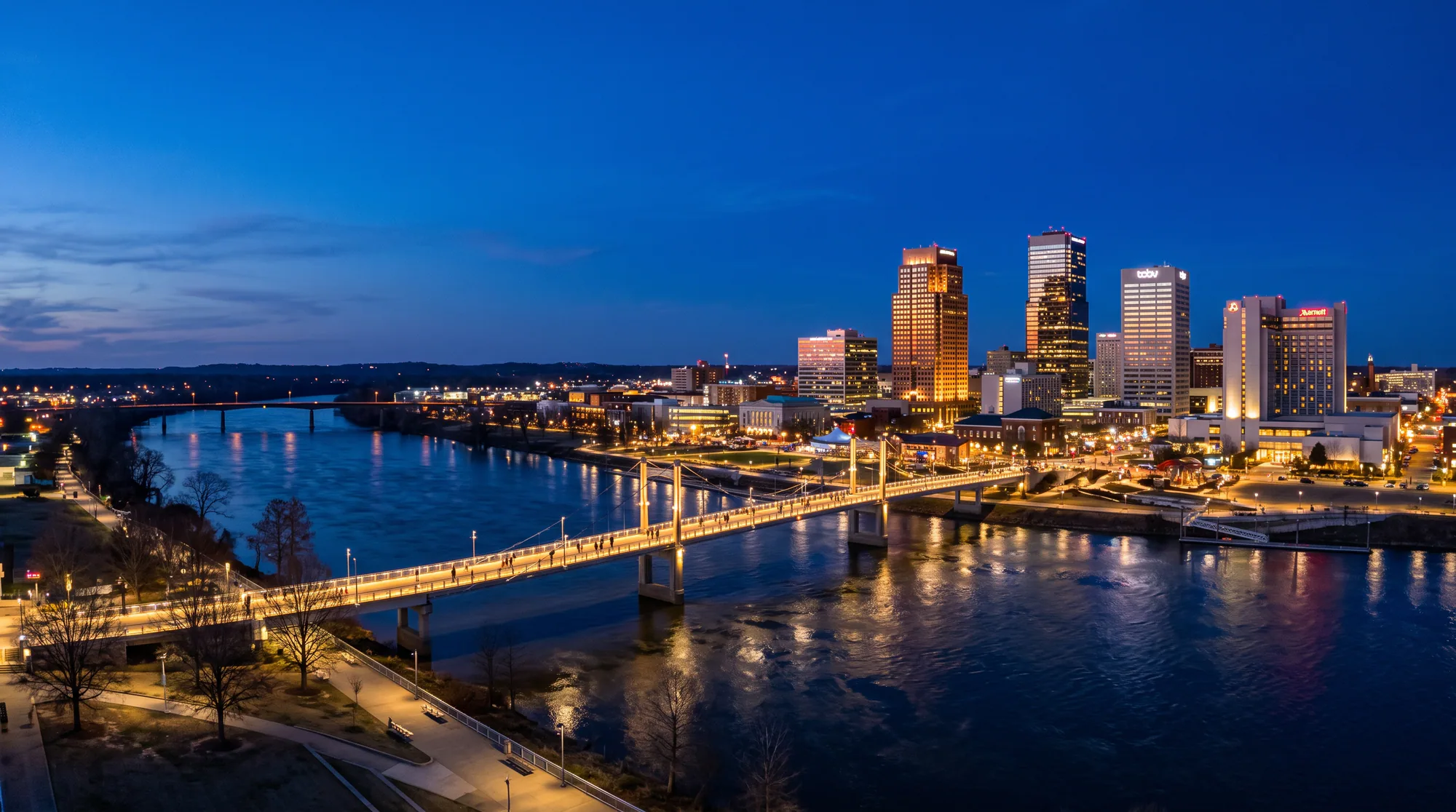 Little Rock, AR skyline