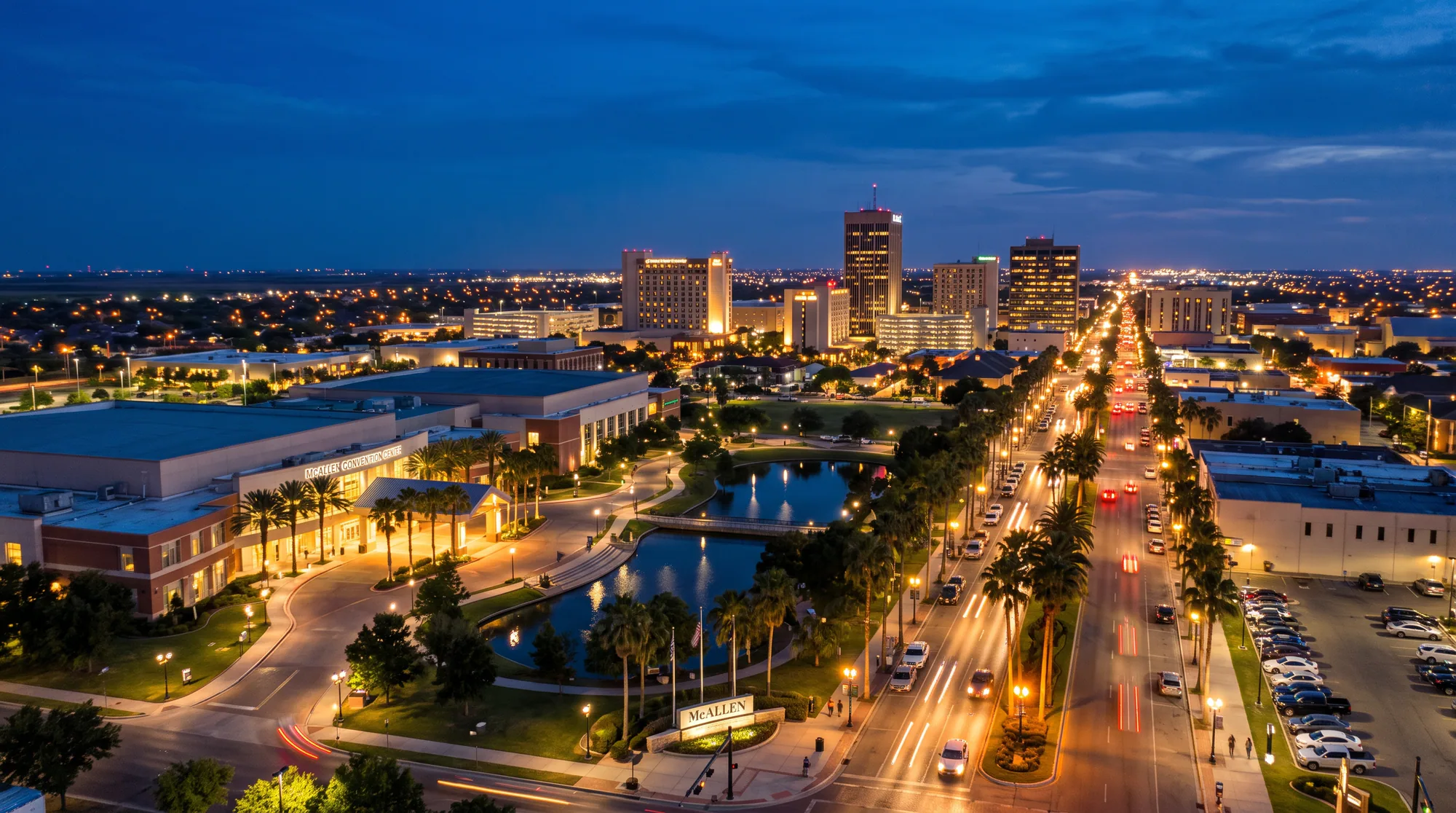 McAllen, TX skyline