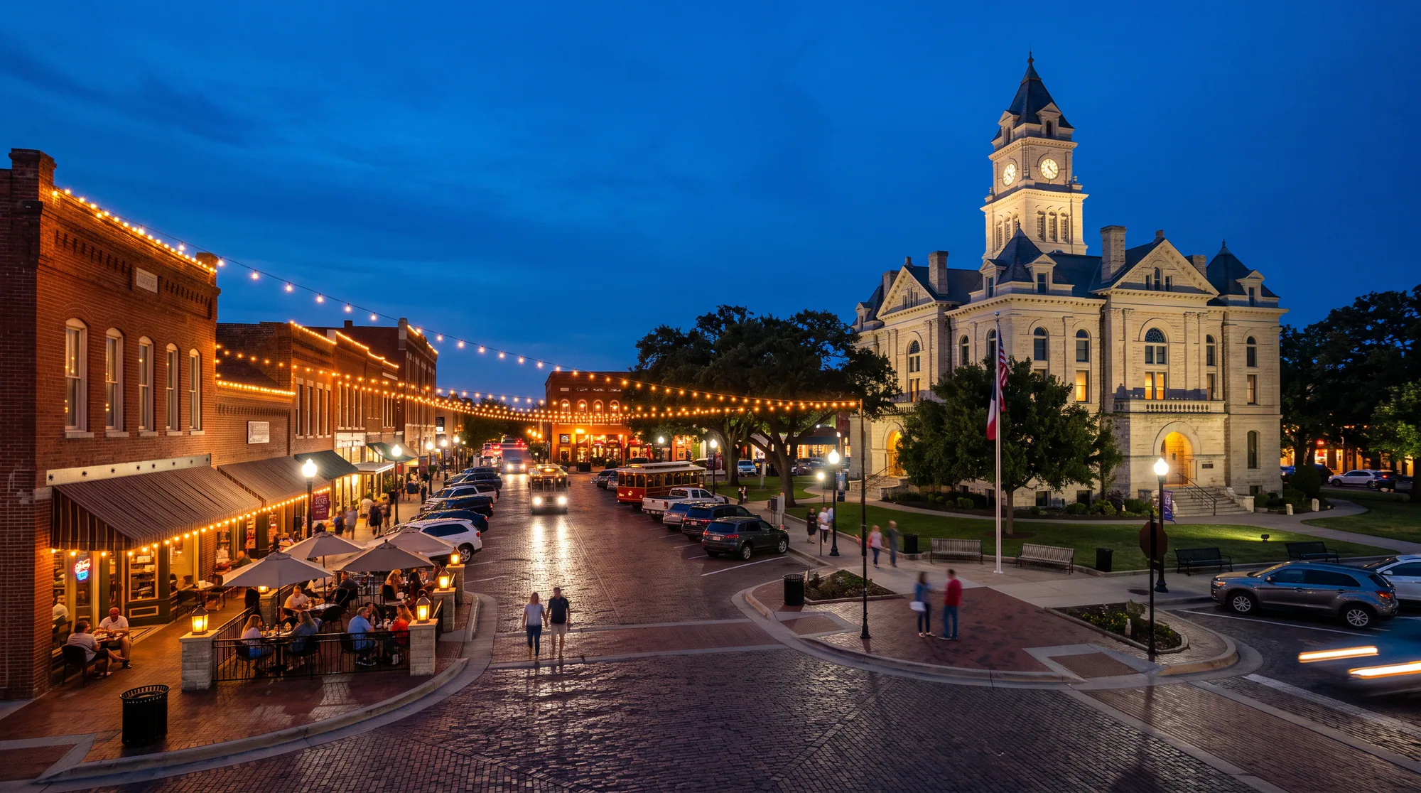 McKinney, TX skyline