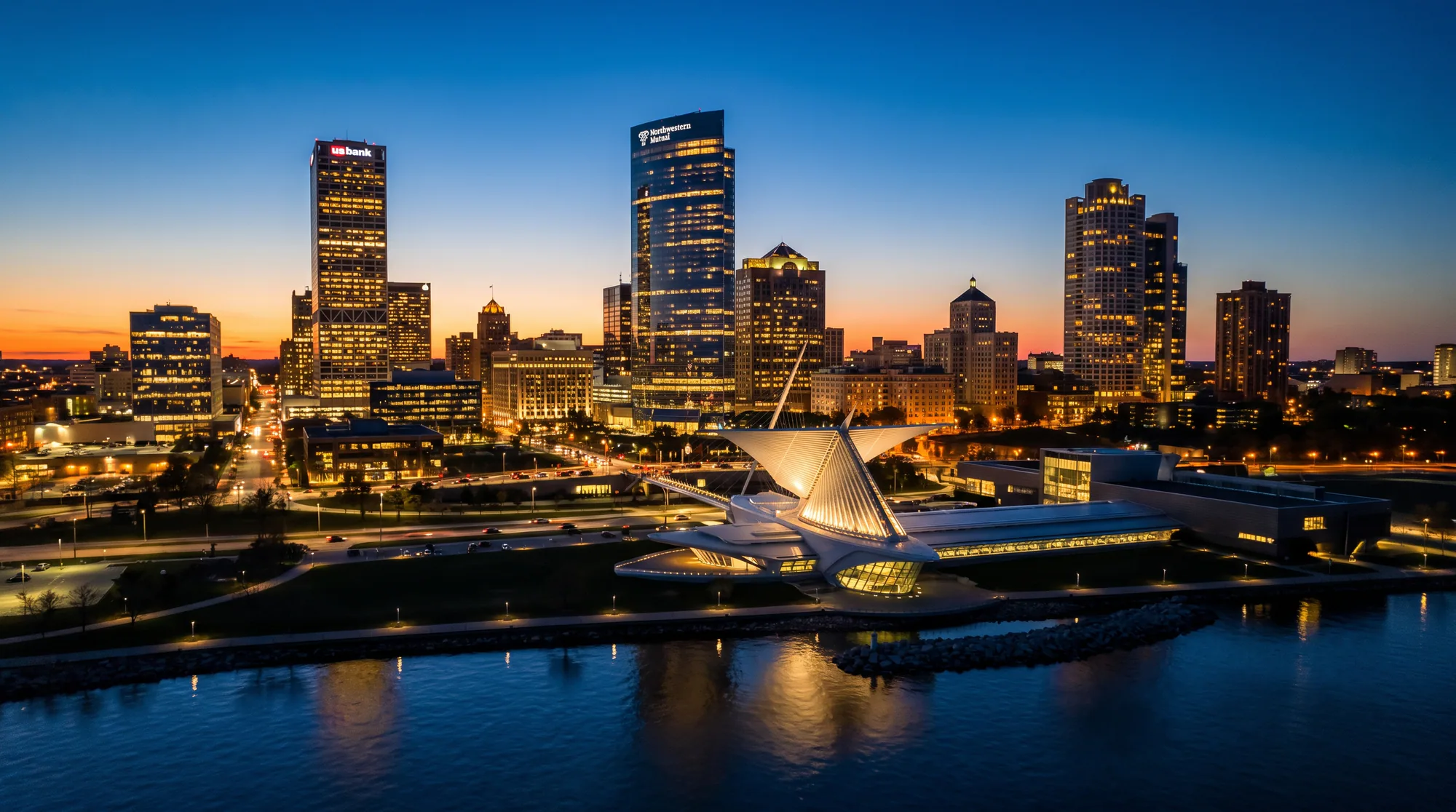 Milwaukee, WI skyline
