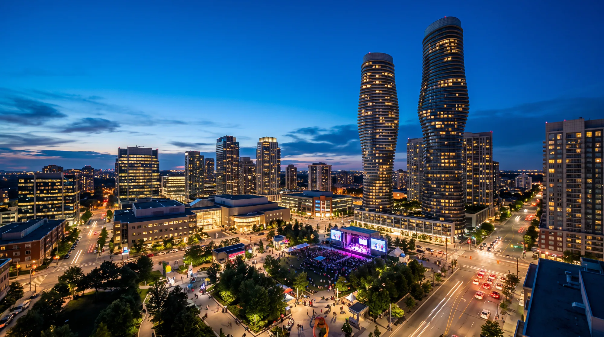 Mississauga, ON skyline
