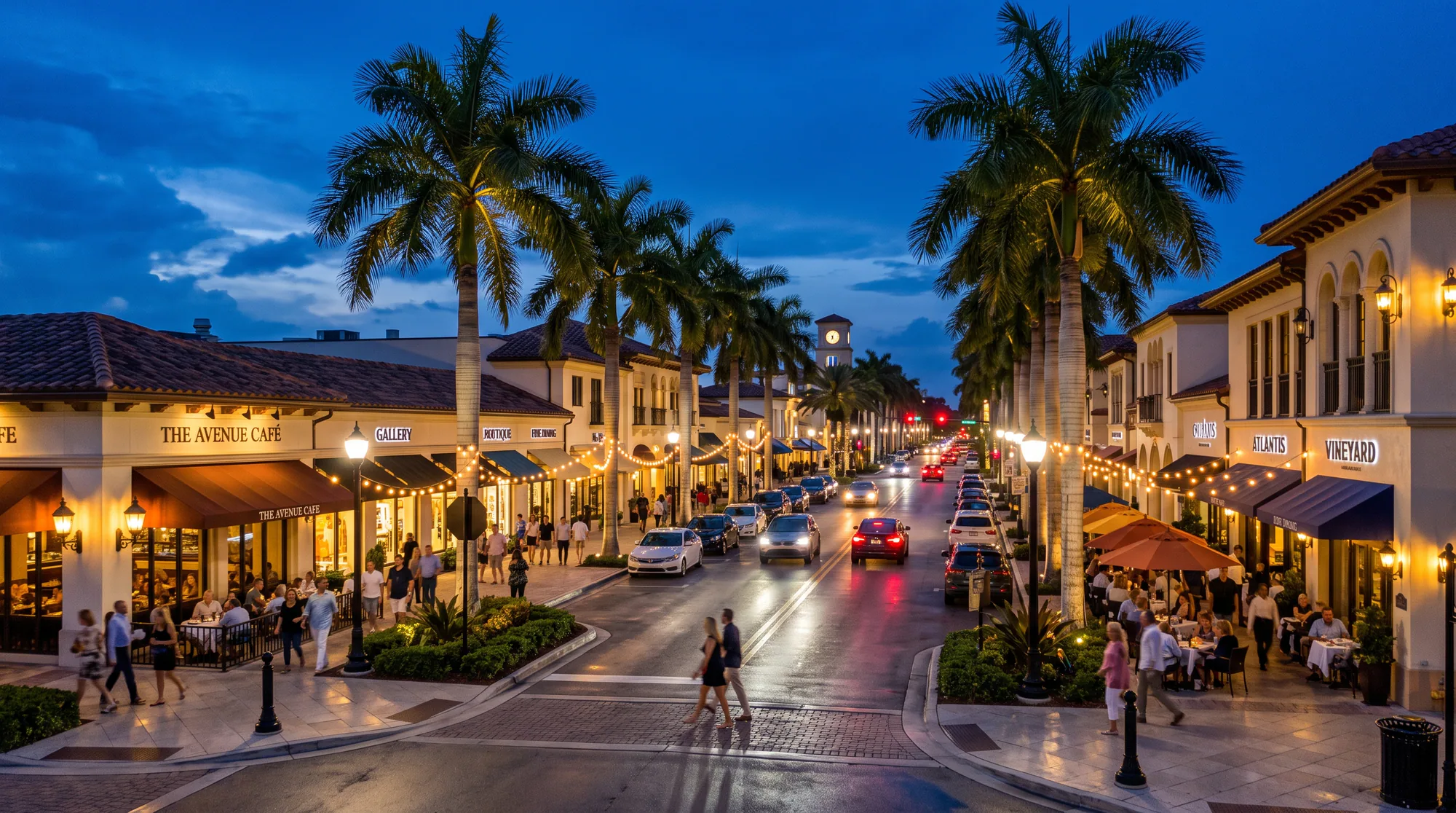 Naples, FL skyline