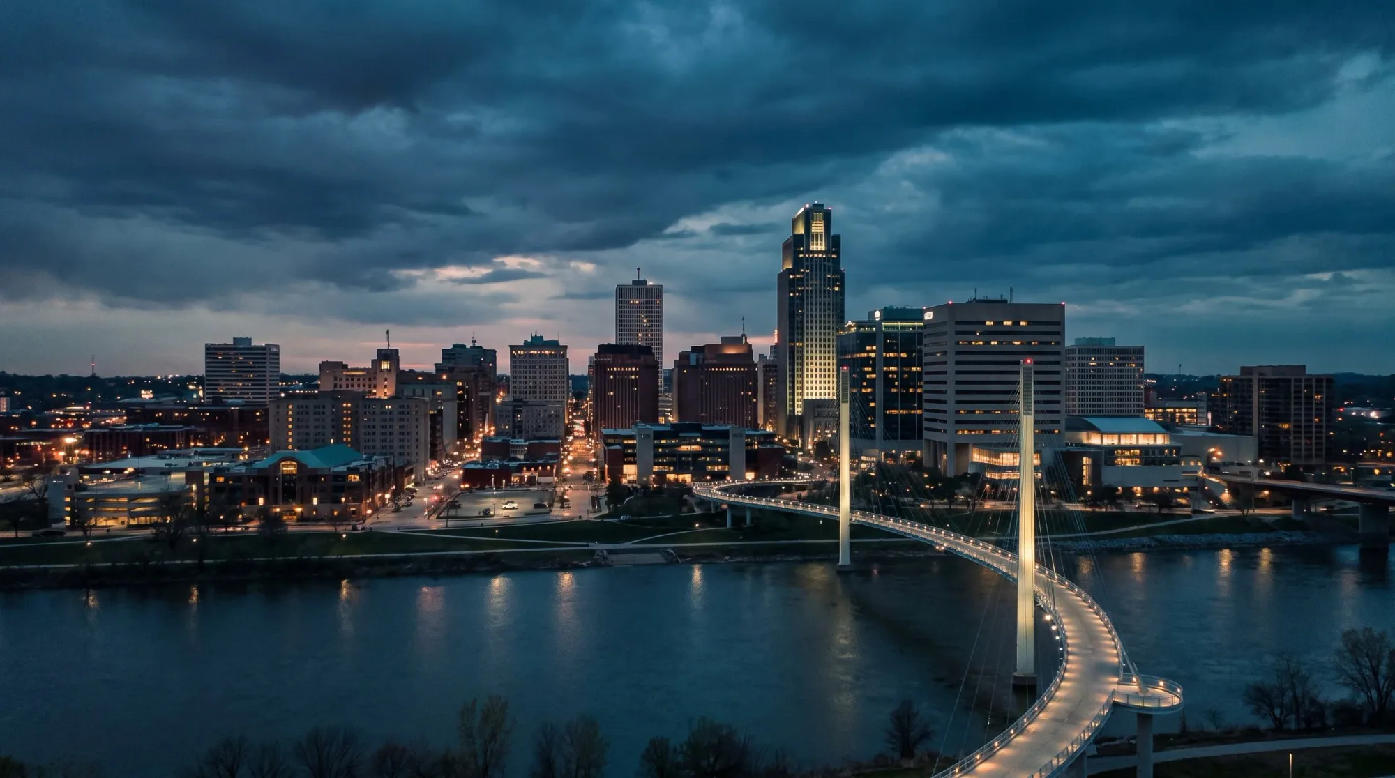 Omaha, NE skyline