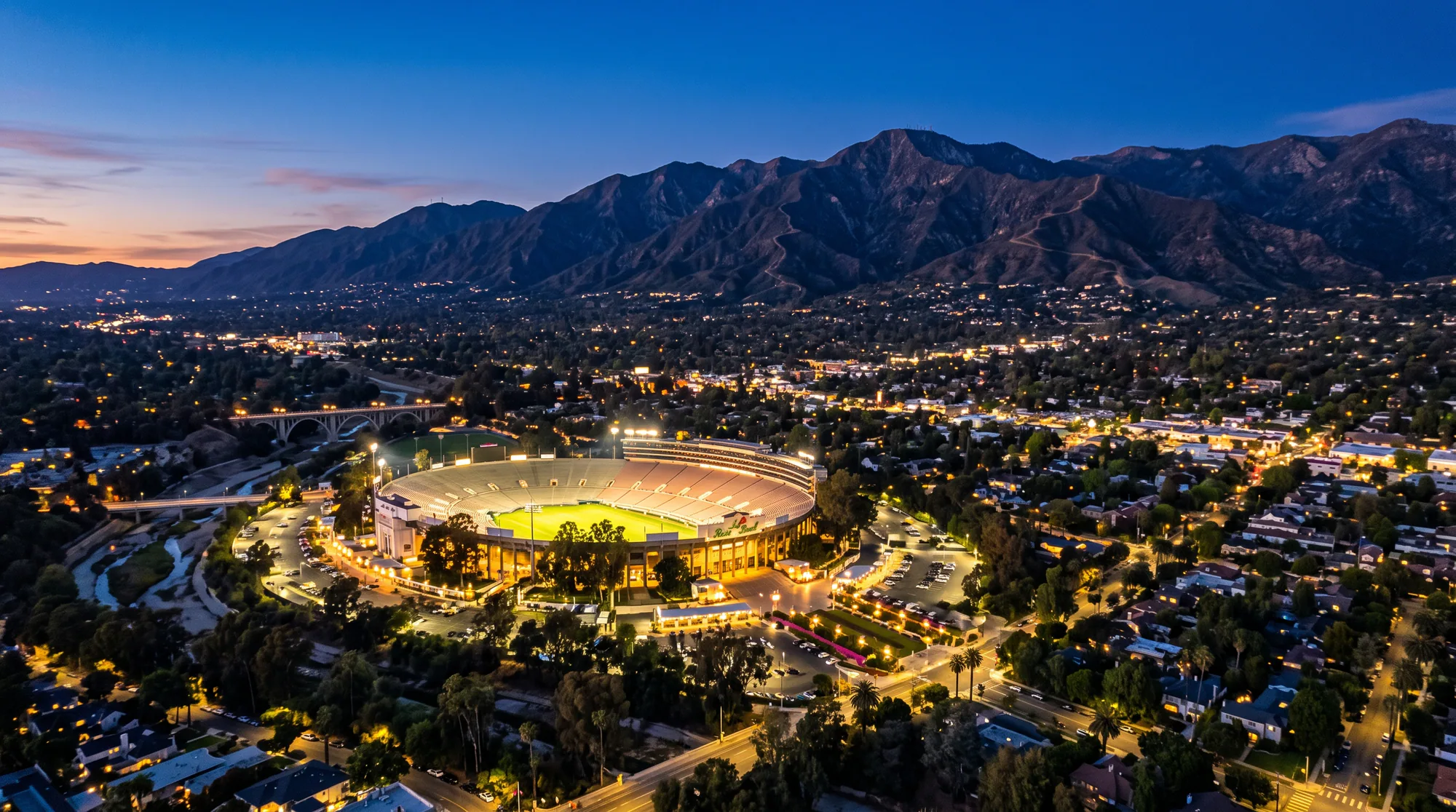 Pasadena, CA skyline