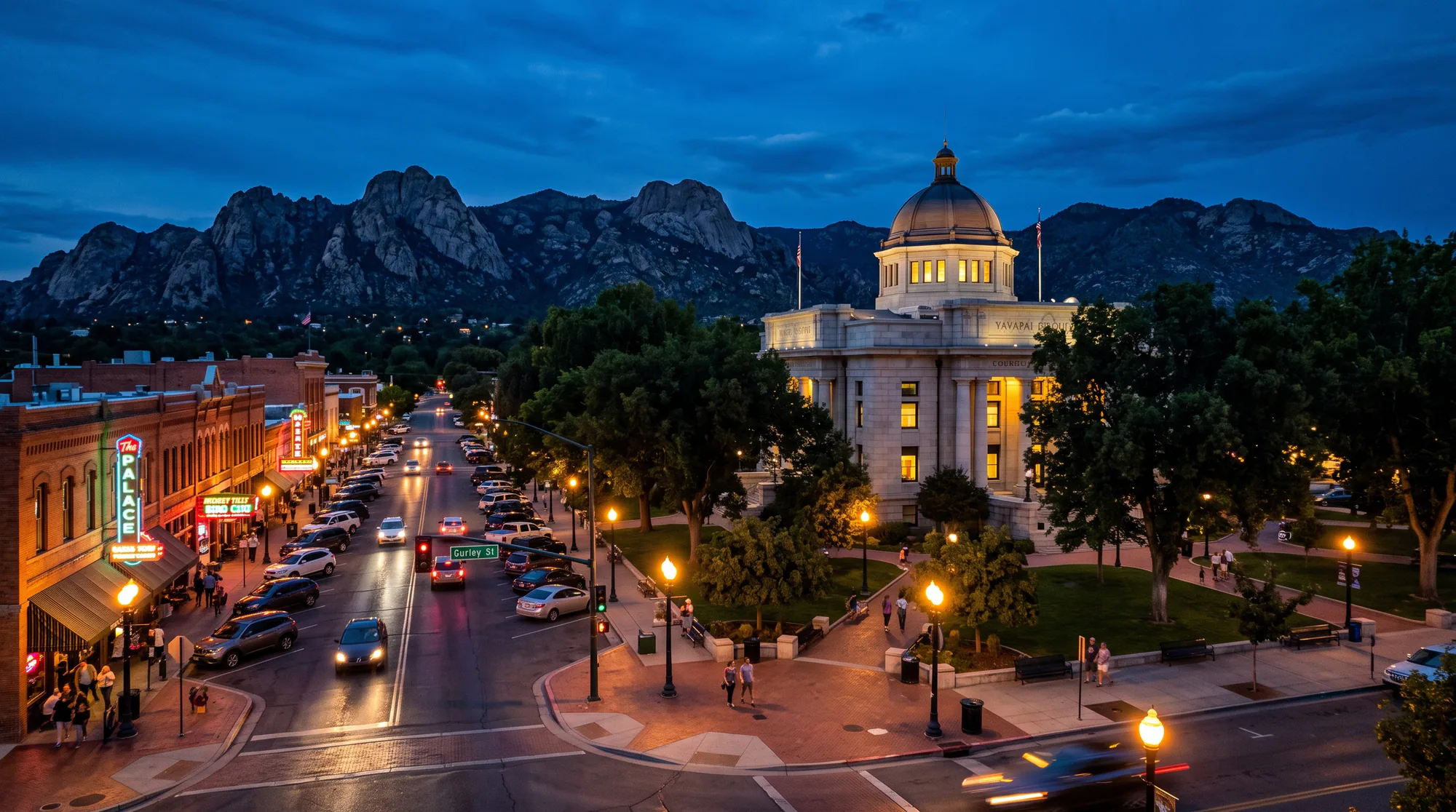 Prescott, AZ skyline