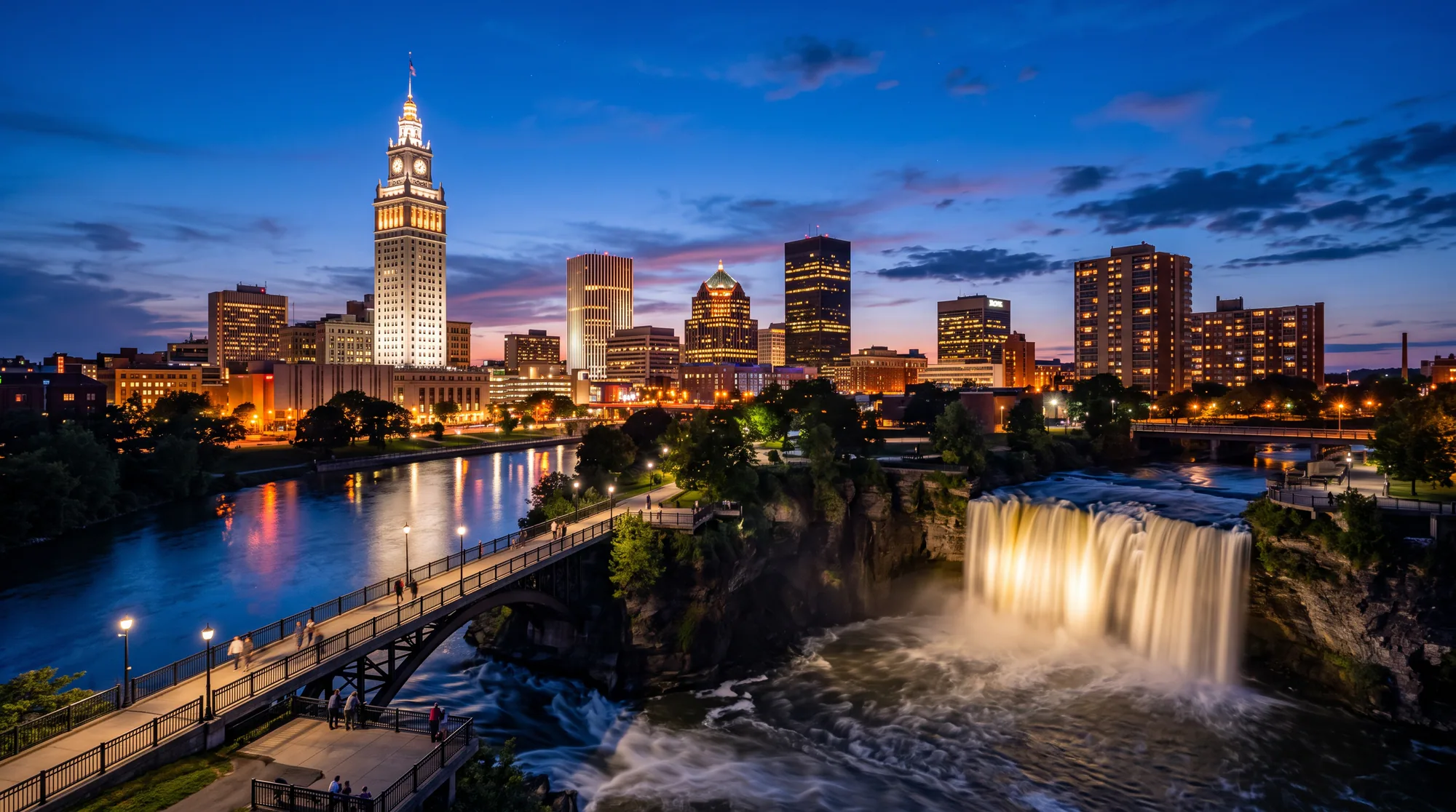 Rochester, NY skyline