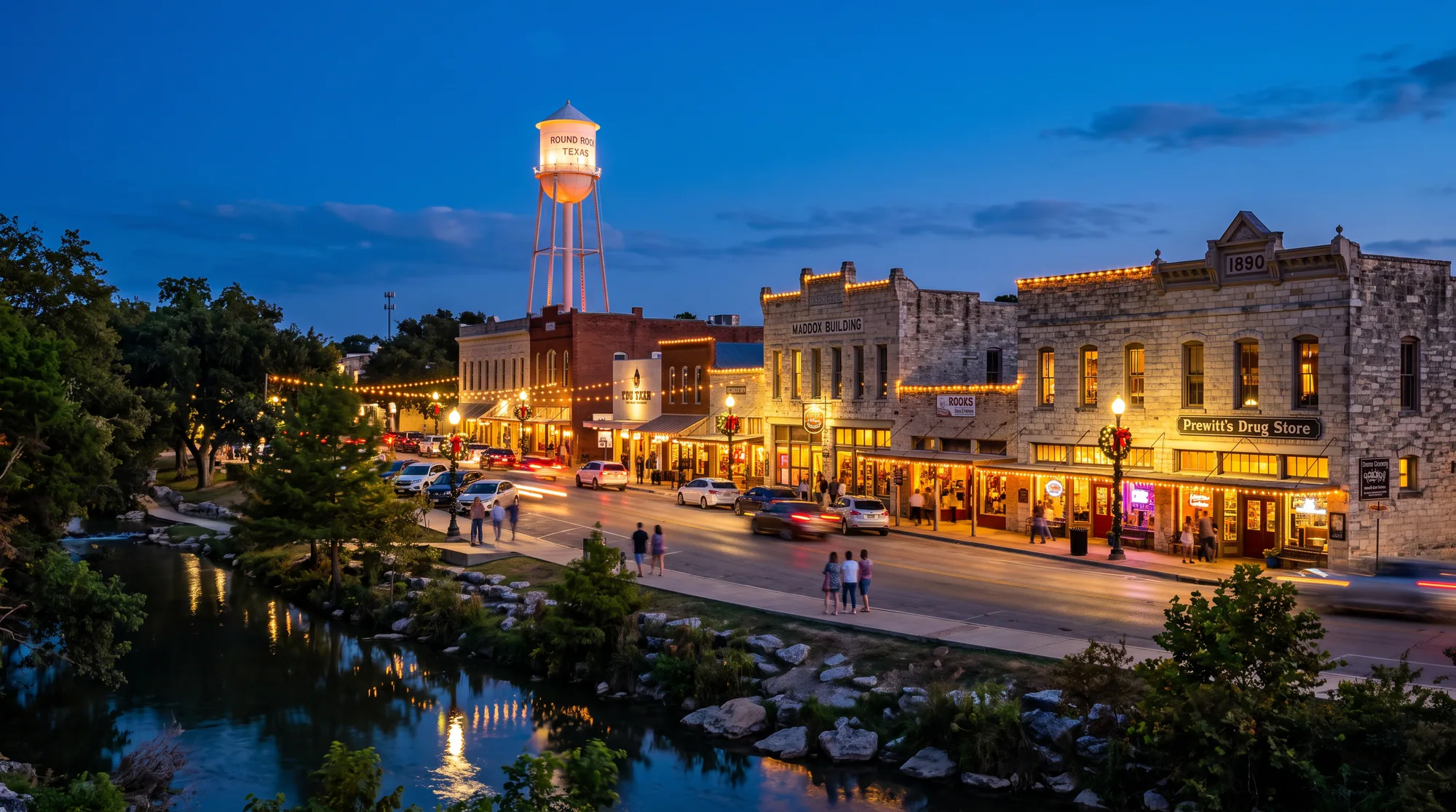 Round Rock, TX skyline