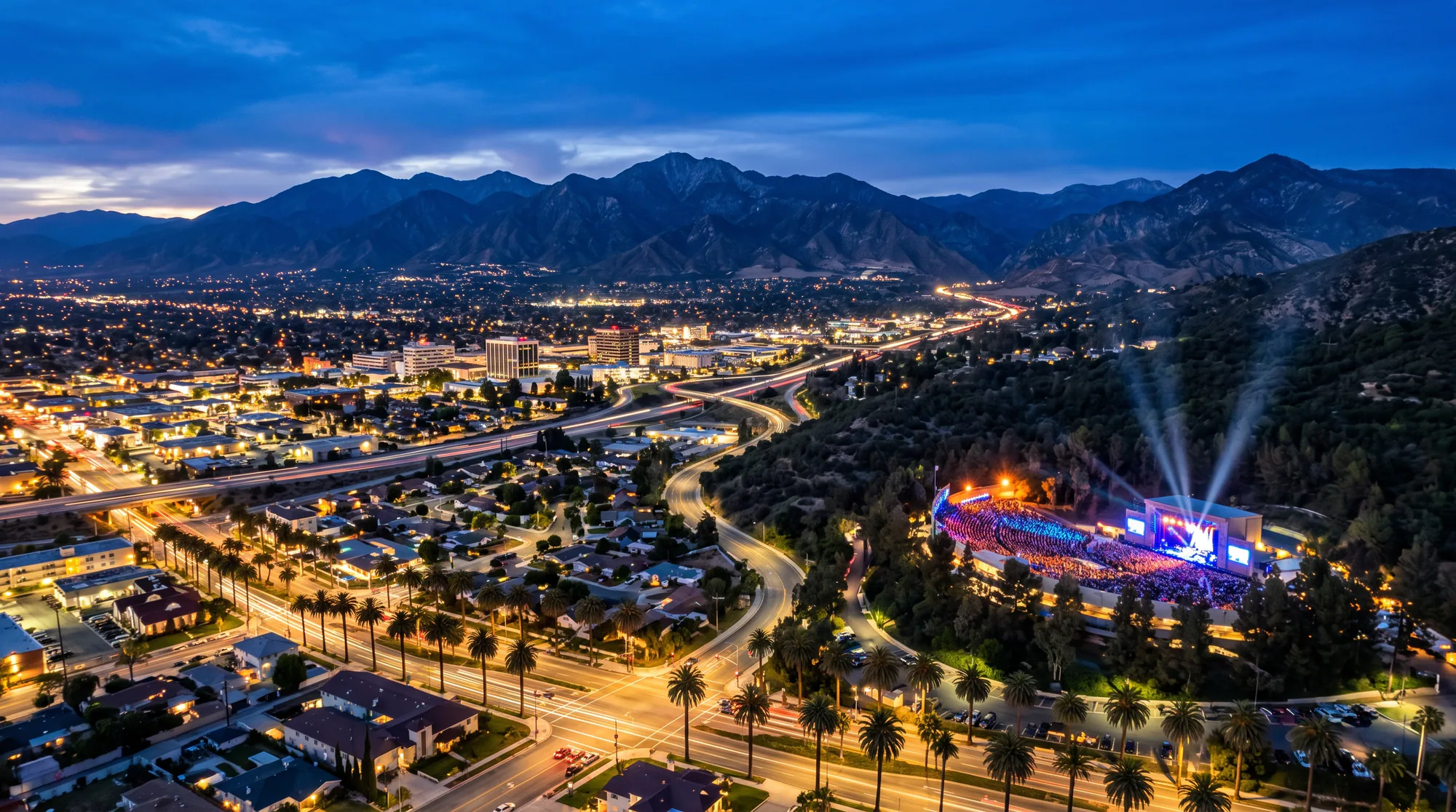 San Bernardino, CA skyline