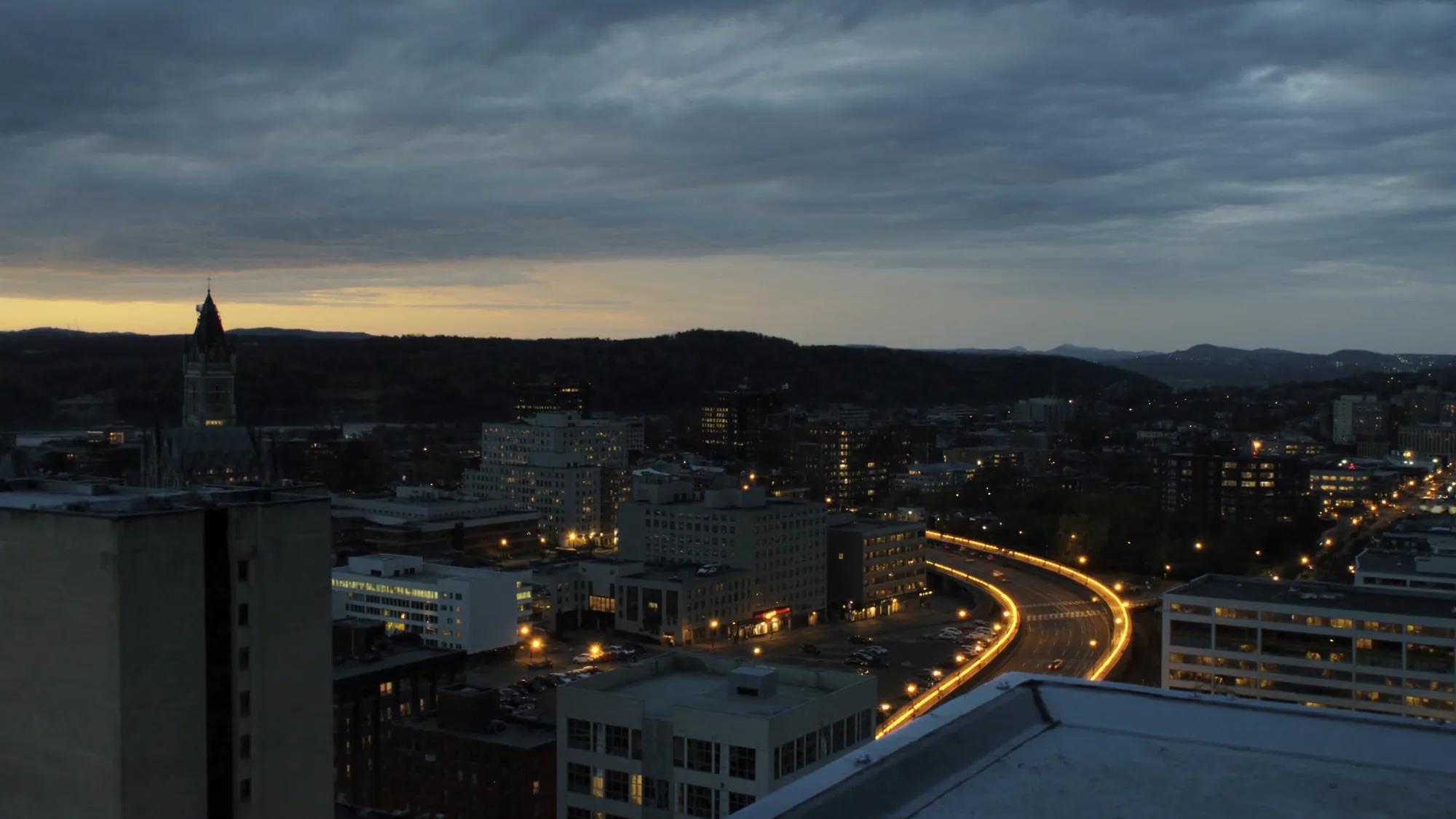 Sherbrooke, QC skyline