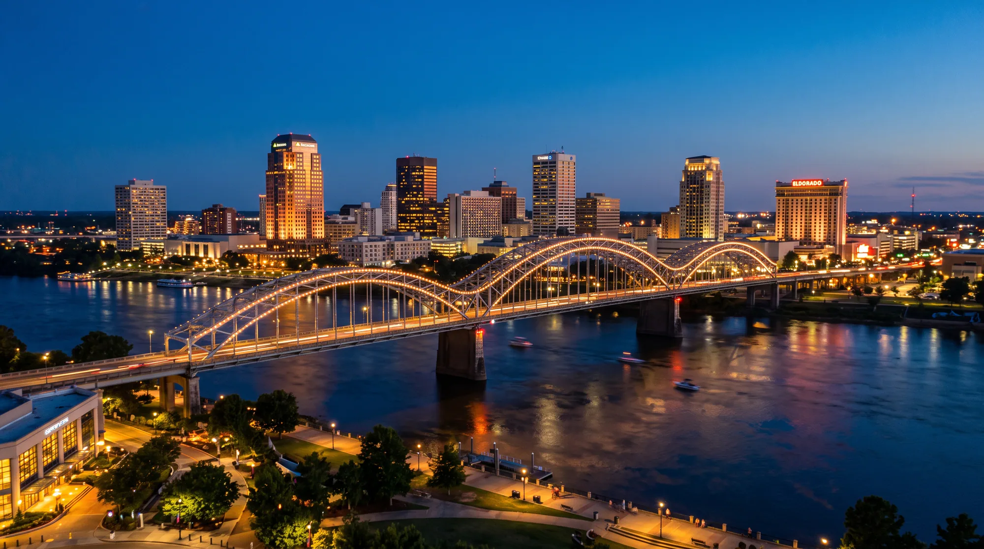 Shreveport, LA skyline
