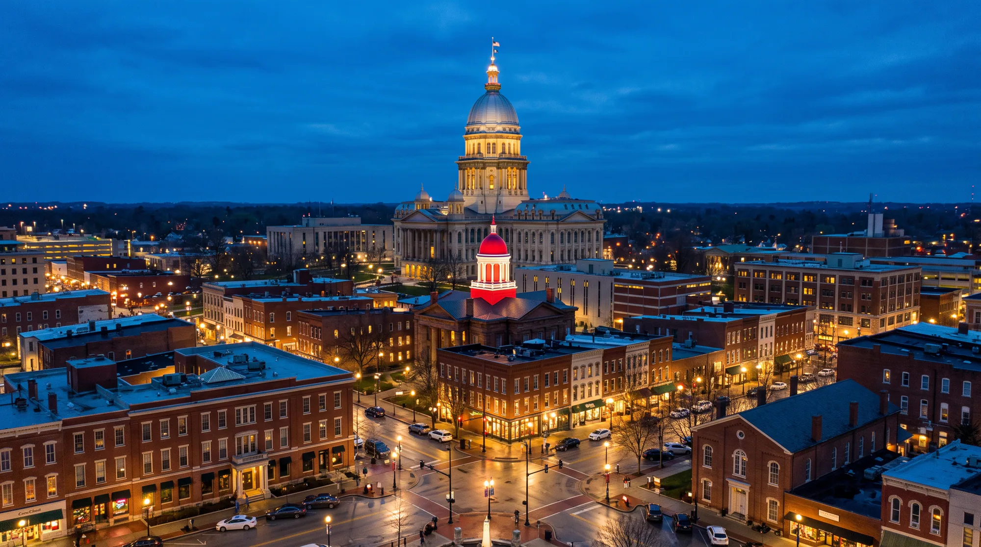 Springfield, IL skyline