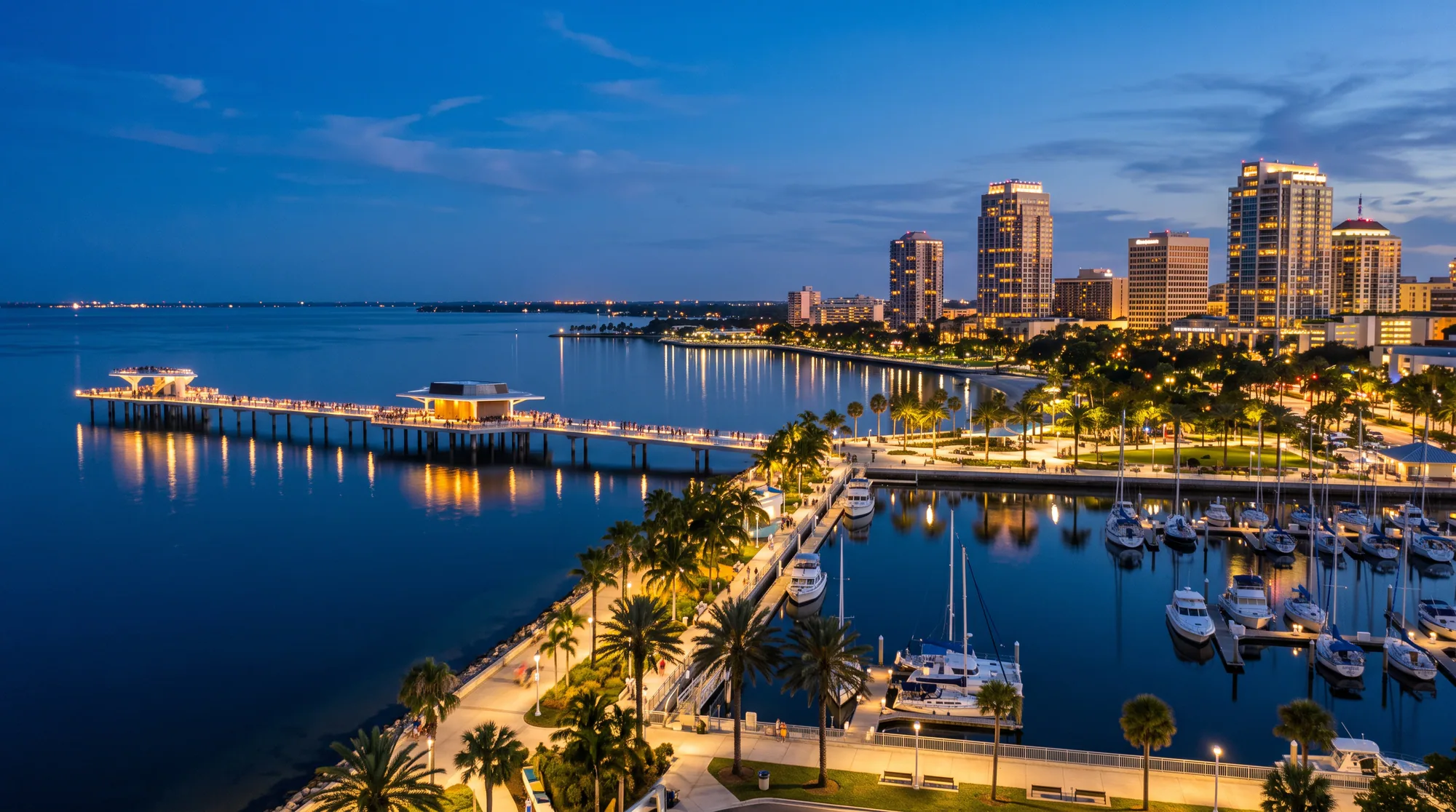 St. Petersburg, FL skyline
