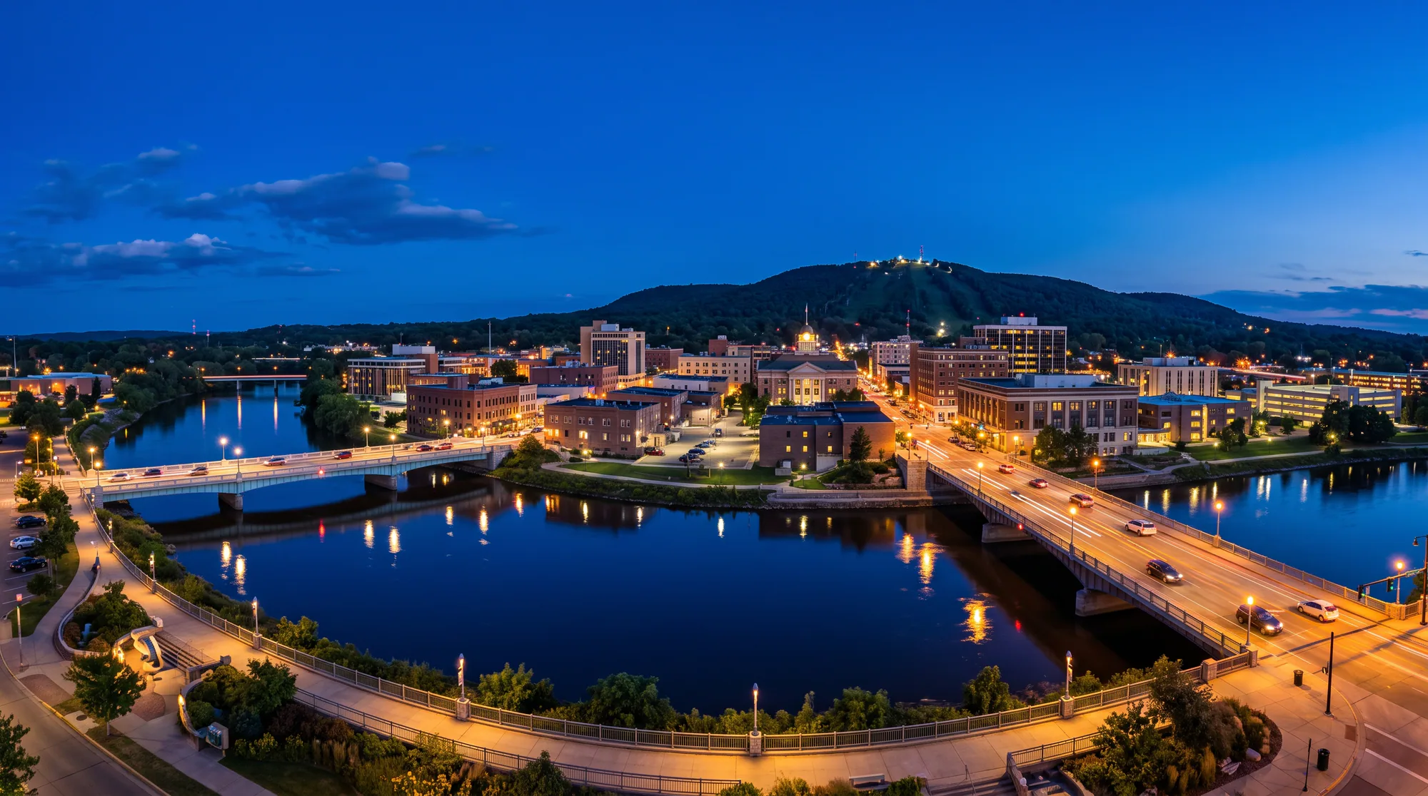 Wausau, WI skyline