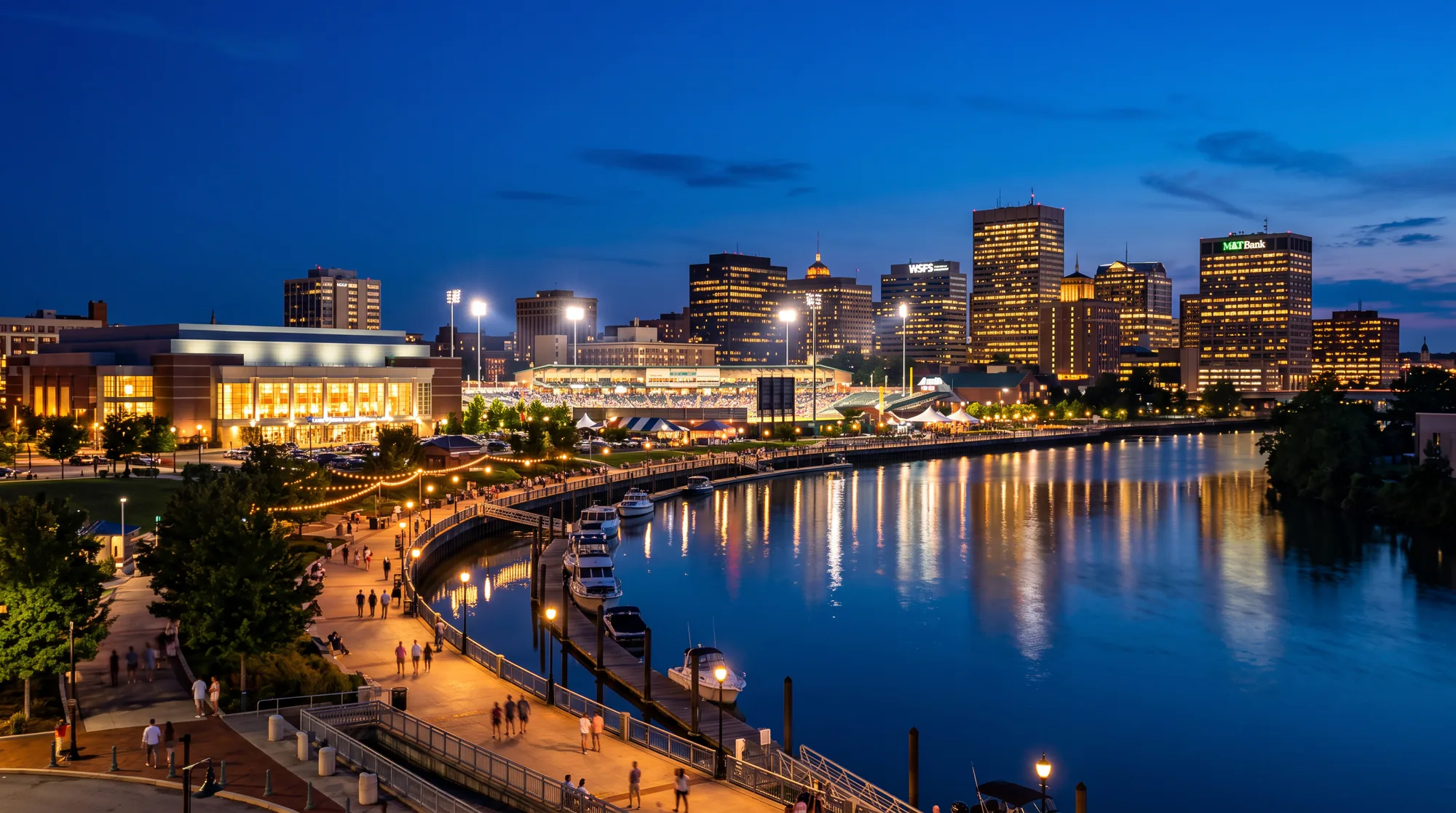 Wilmington, DE skyline