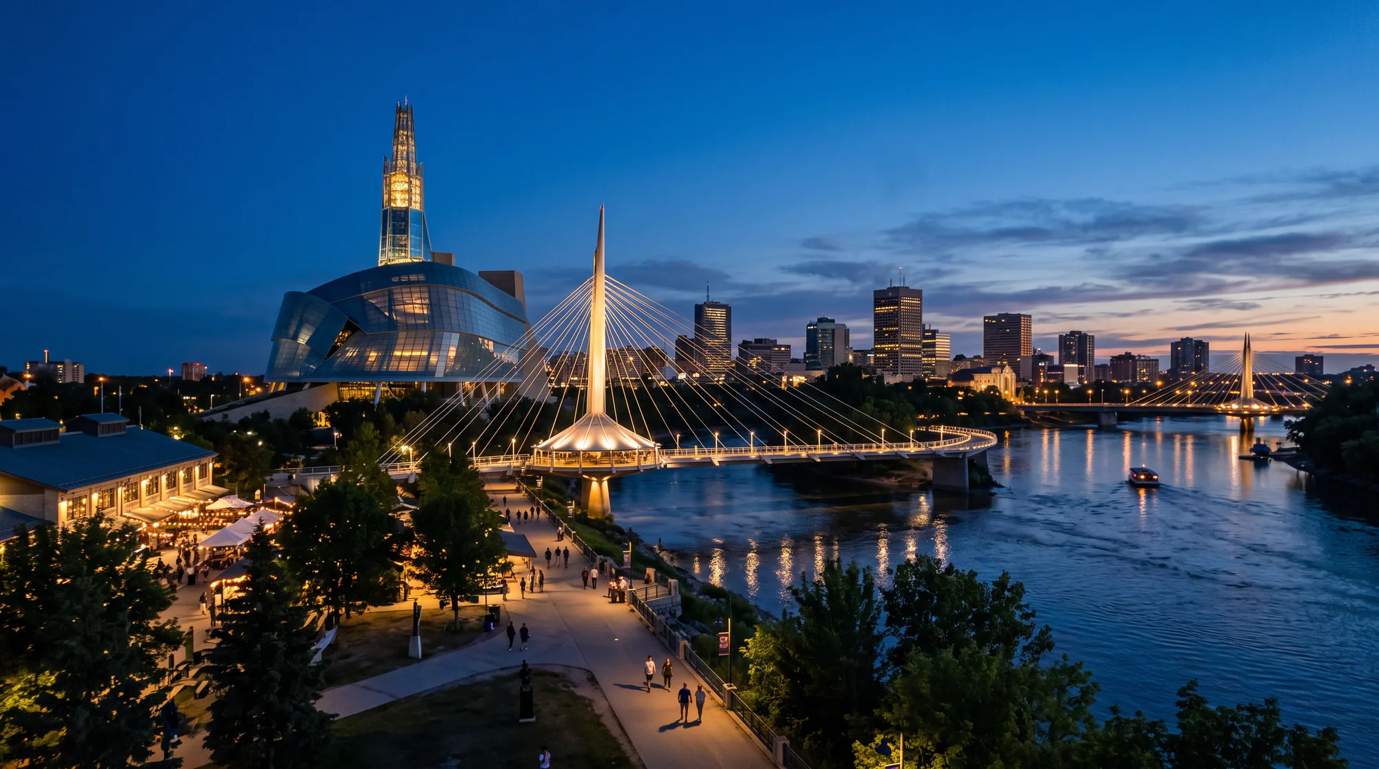 Winnipeg, MB skyline