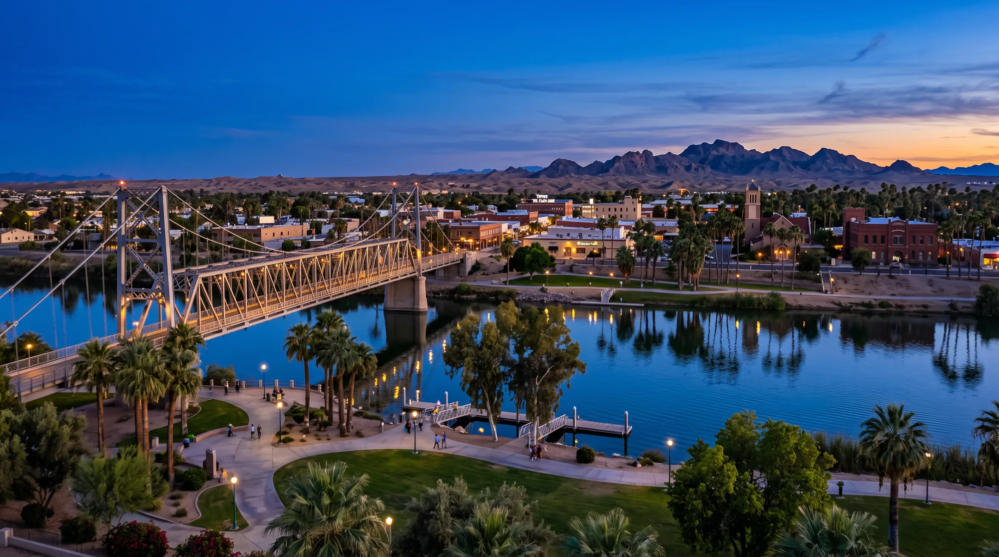 Yuma, AZ skyline